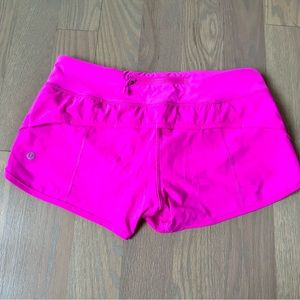 Lululemon Speed Up Low Rise Lined Shorts